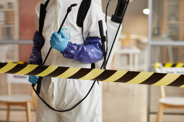 Professional Biohazard technician working in Little Rock, IA